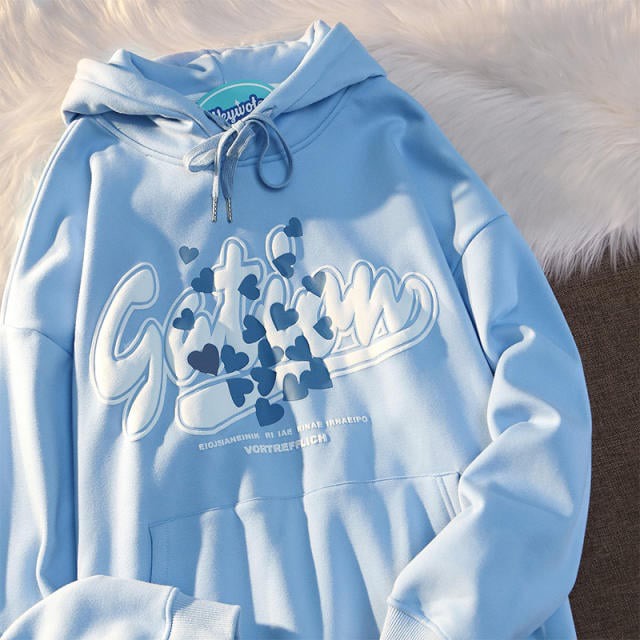 Blue Fashion Hoodie